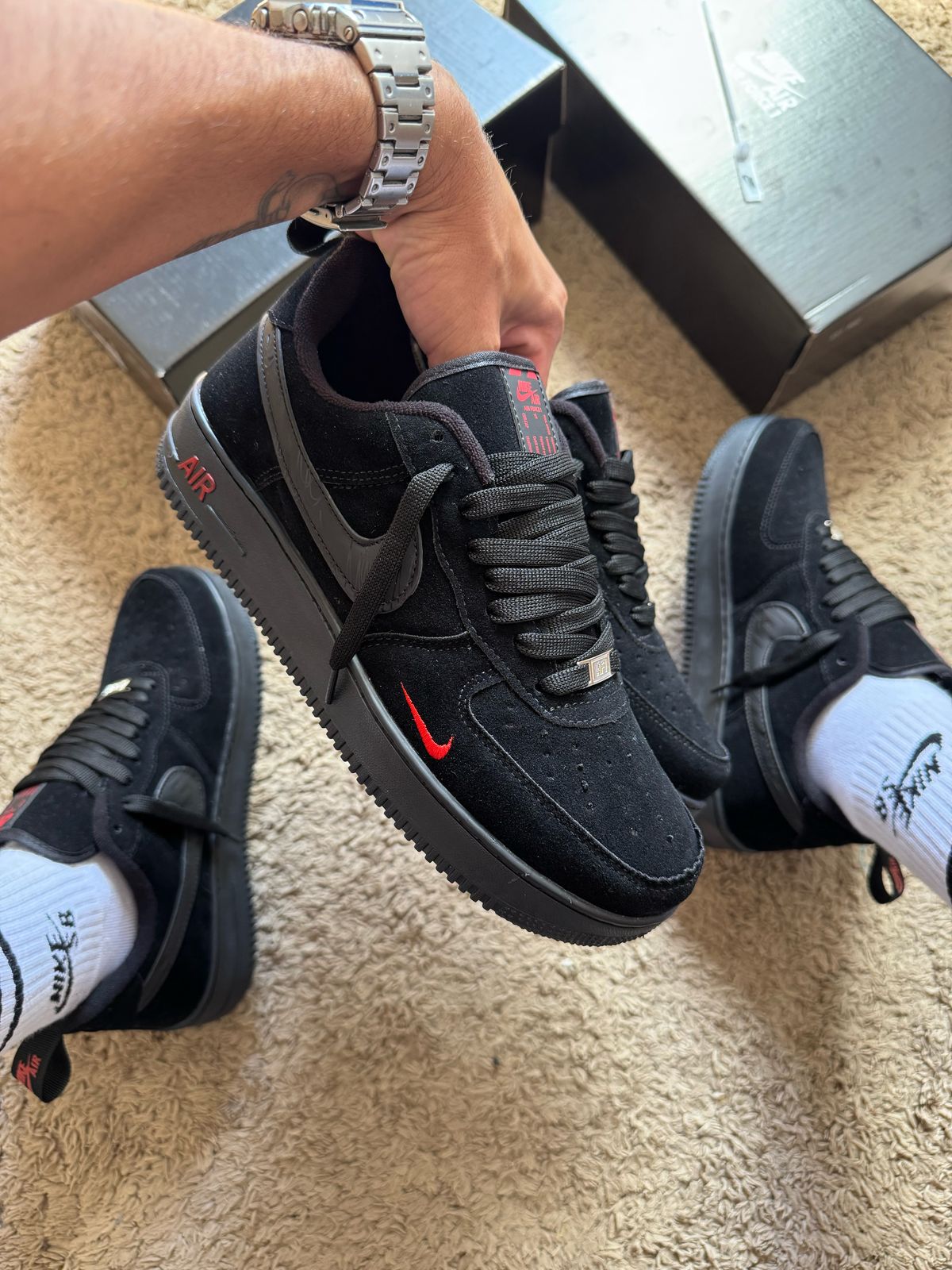 Nike Air Force Camurça